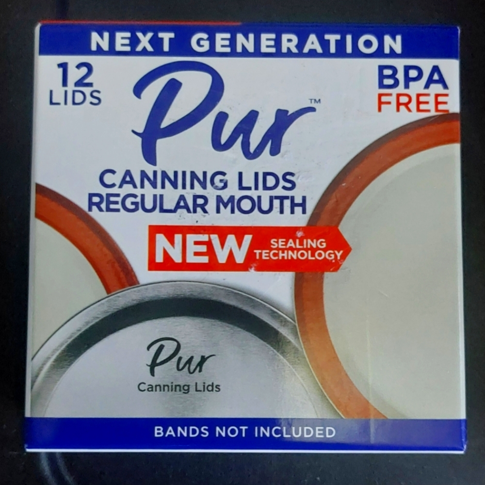 🩵$8.00 Item 🩵Pur Canning Lids Regular Mouth - 12 Pack
